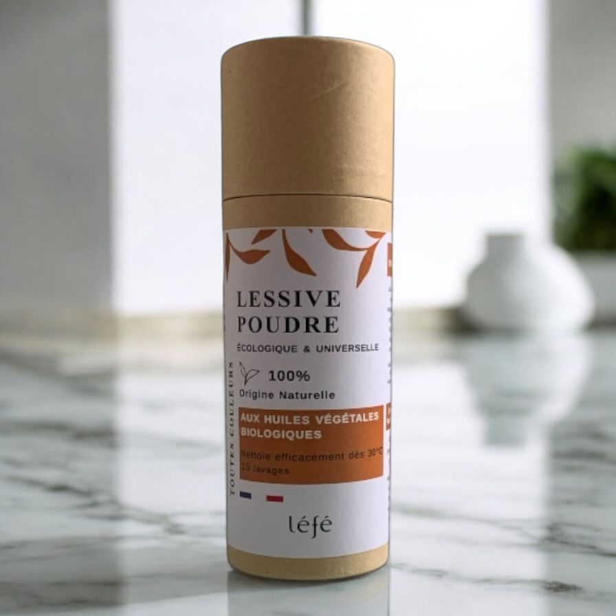 Lessive Poudre Ecologique – Tube doseur